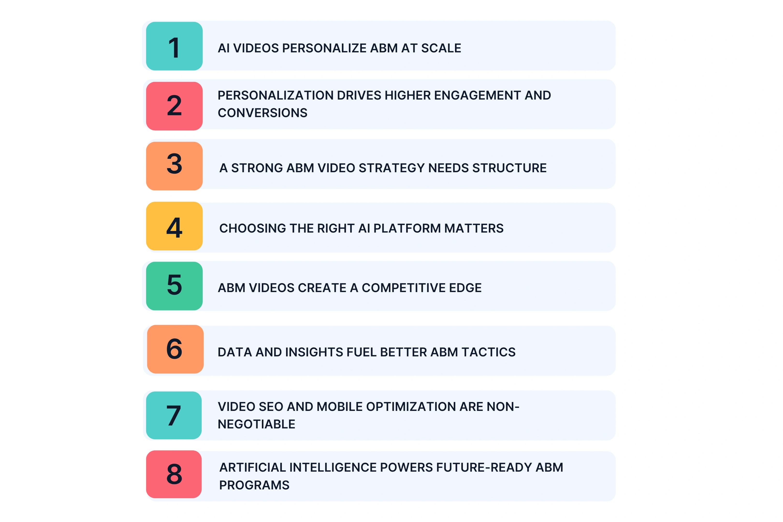 8 Key Takeaways You Should Know