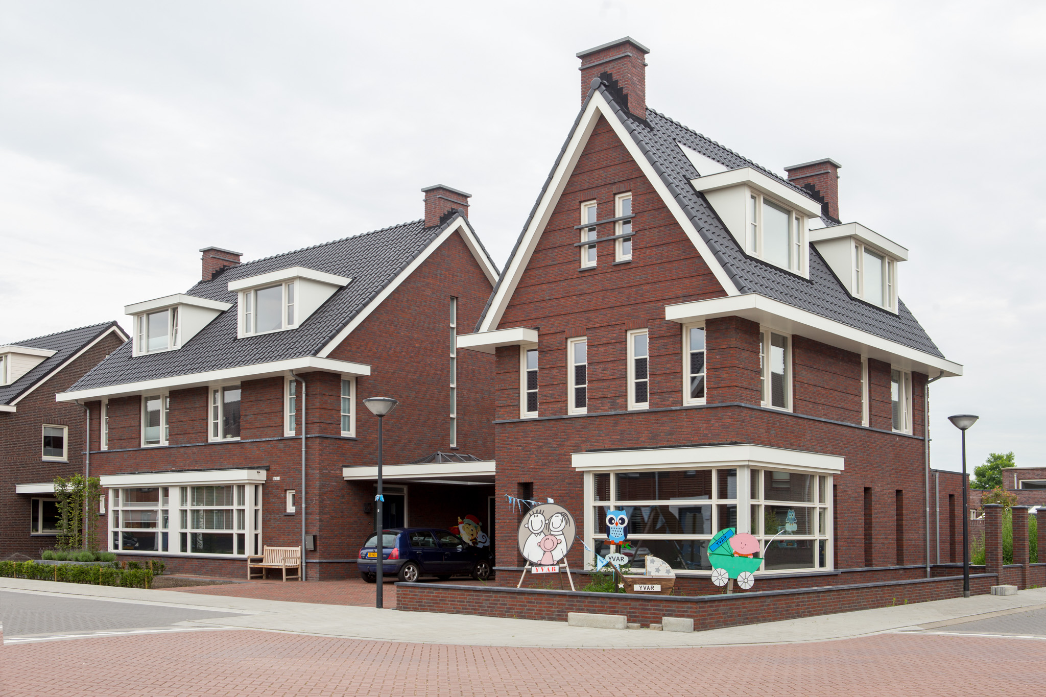 Projectbouw 3 woningen in Uden