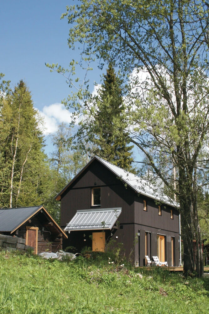 Arvesund house model Hara, a modern wooden home with clean Scandinavian design