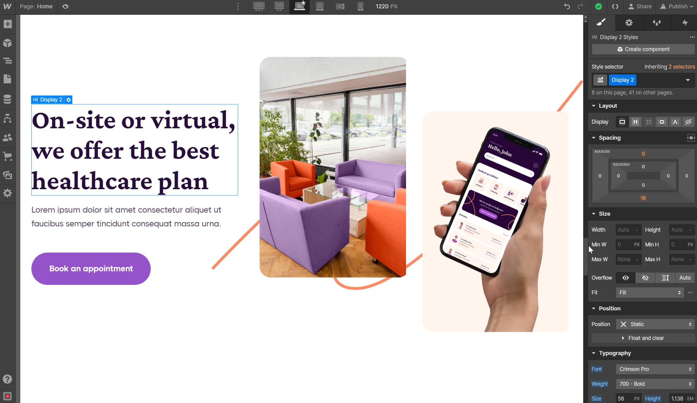 Start Here Static - Medic X Webflow Template