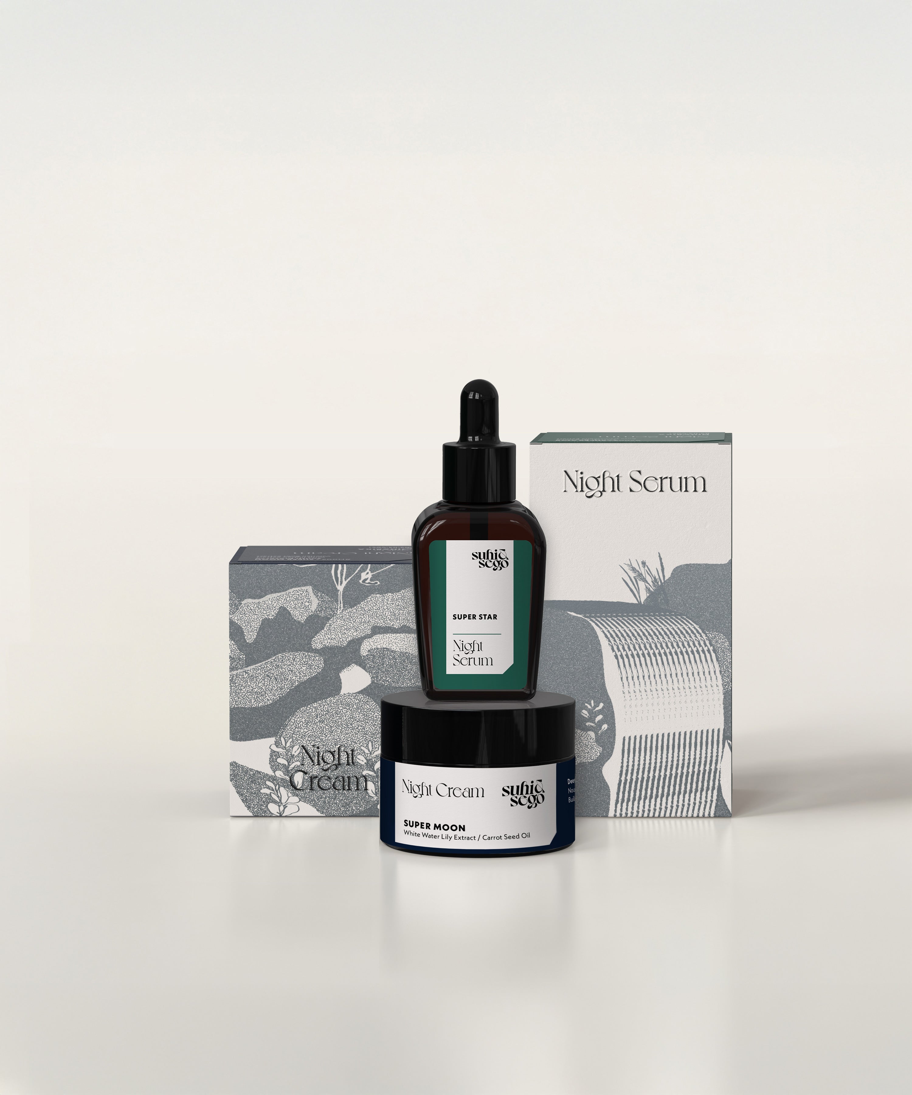 Night Serum & Night Cream Duo