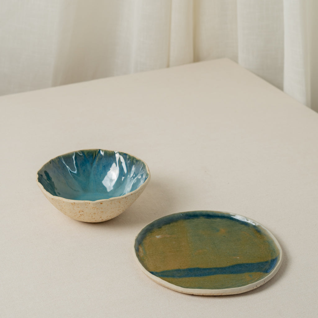 Aqua Terra Breakfast  Set | 4pcs
