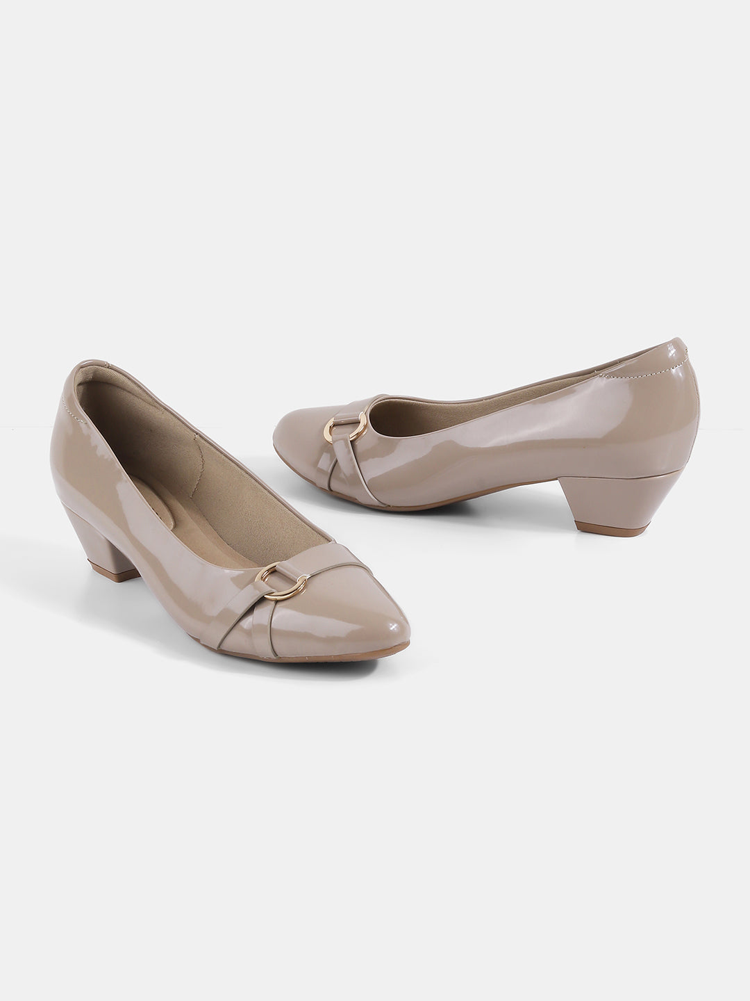 Block Heel Pumps
