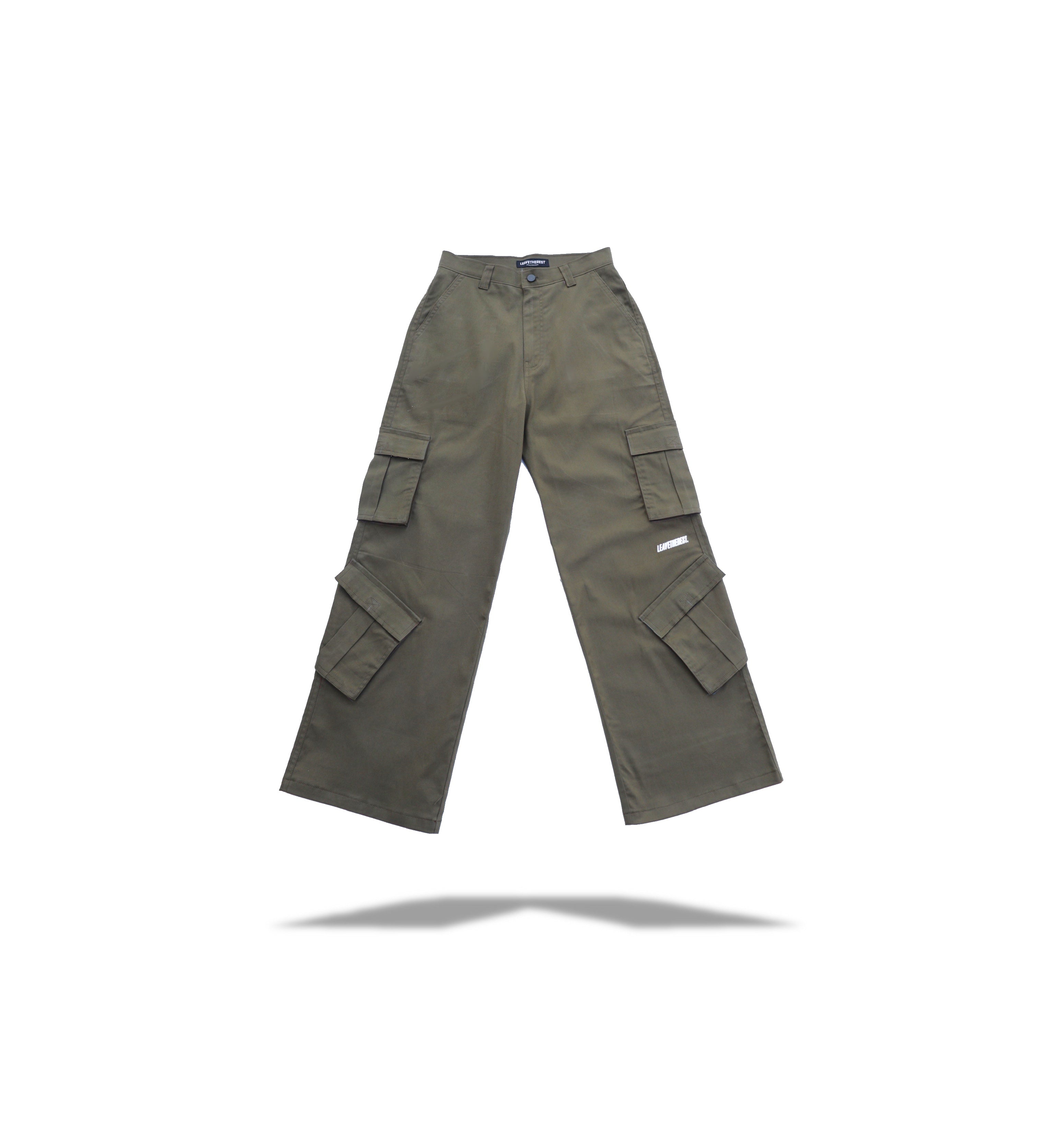 36M Army Green 8 pockets cargo sb - RTW