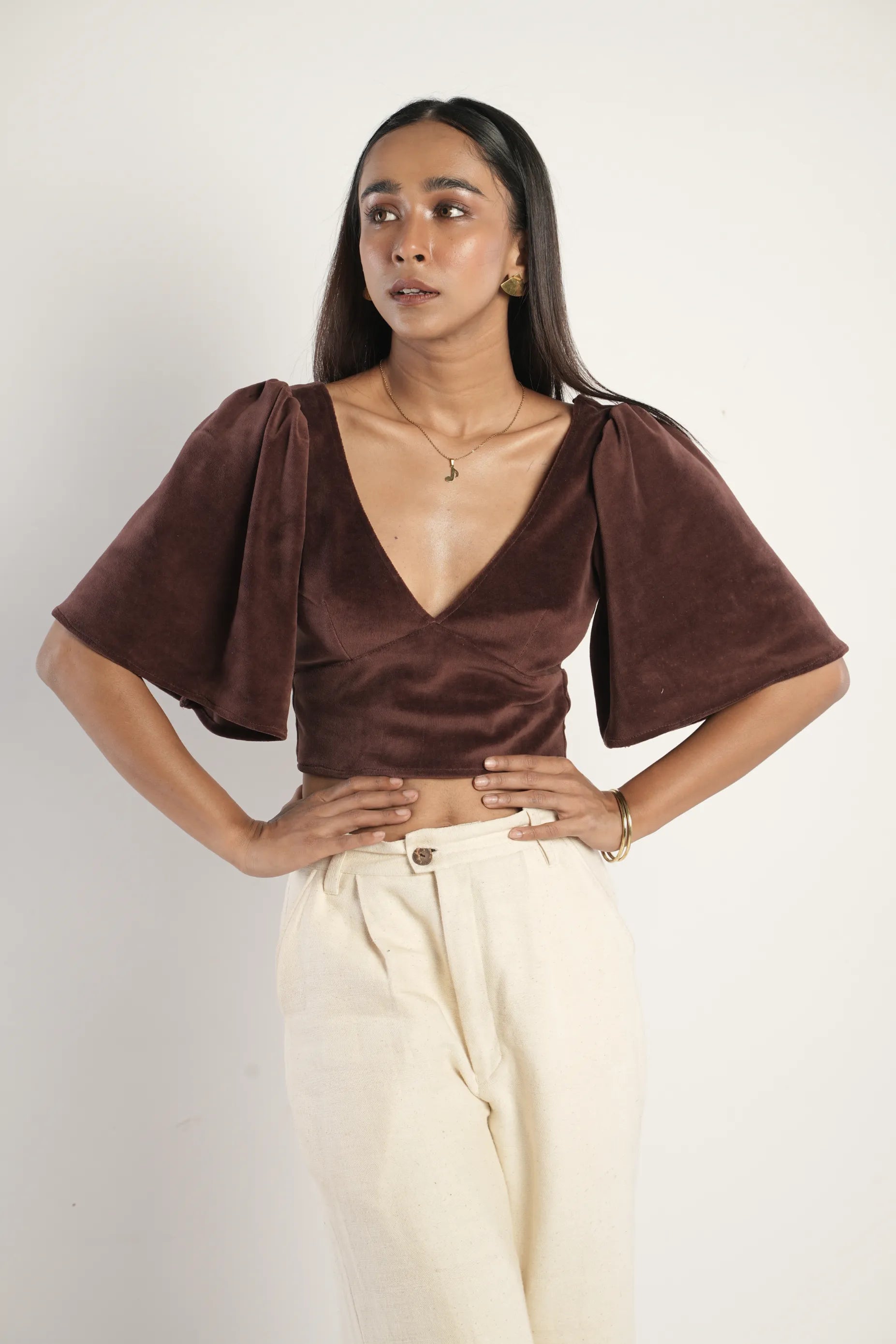 12th Hour Velvet Top