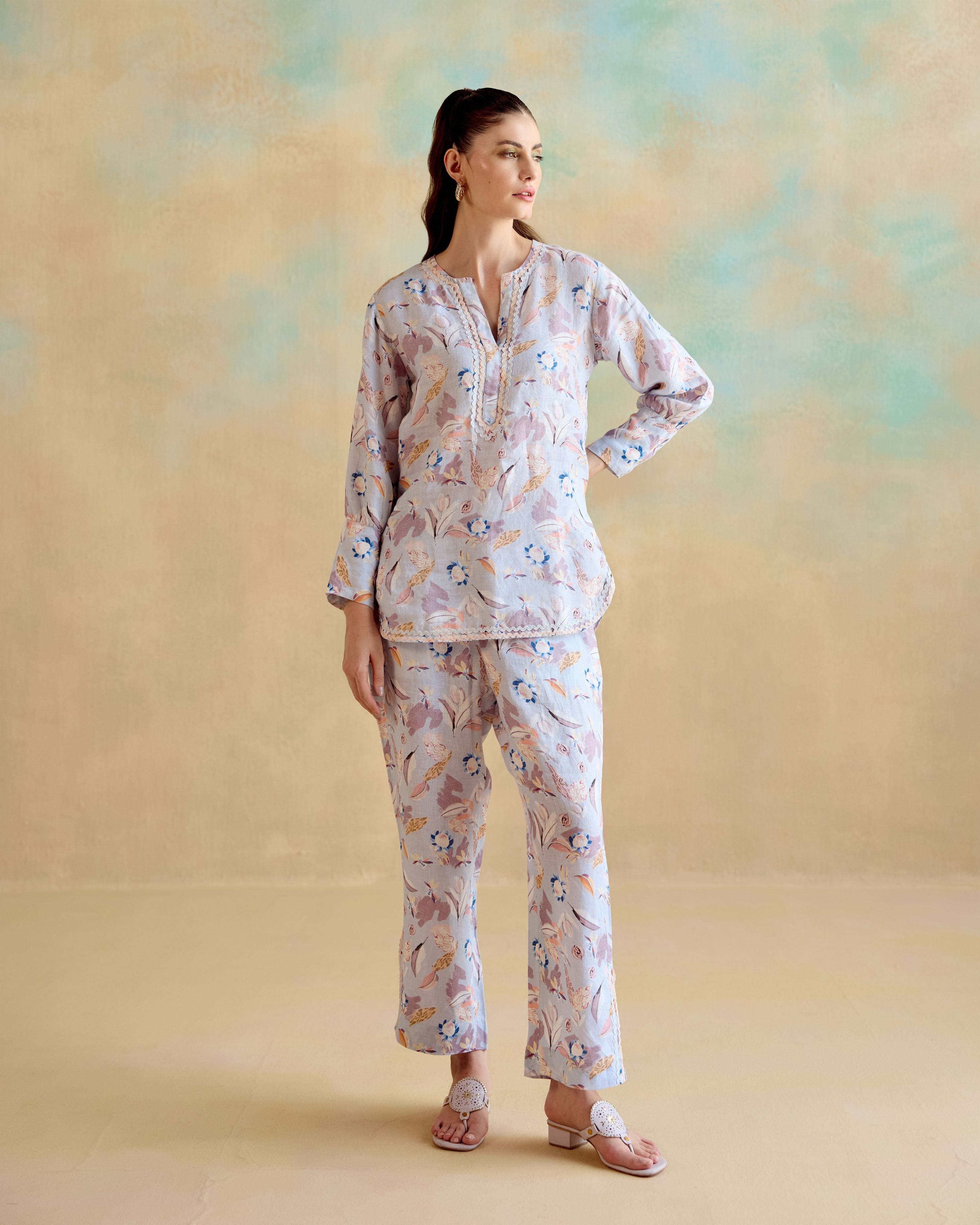 Blossom Breeze Full Sleeves Co-ord