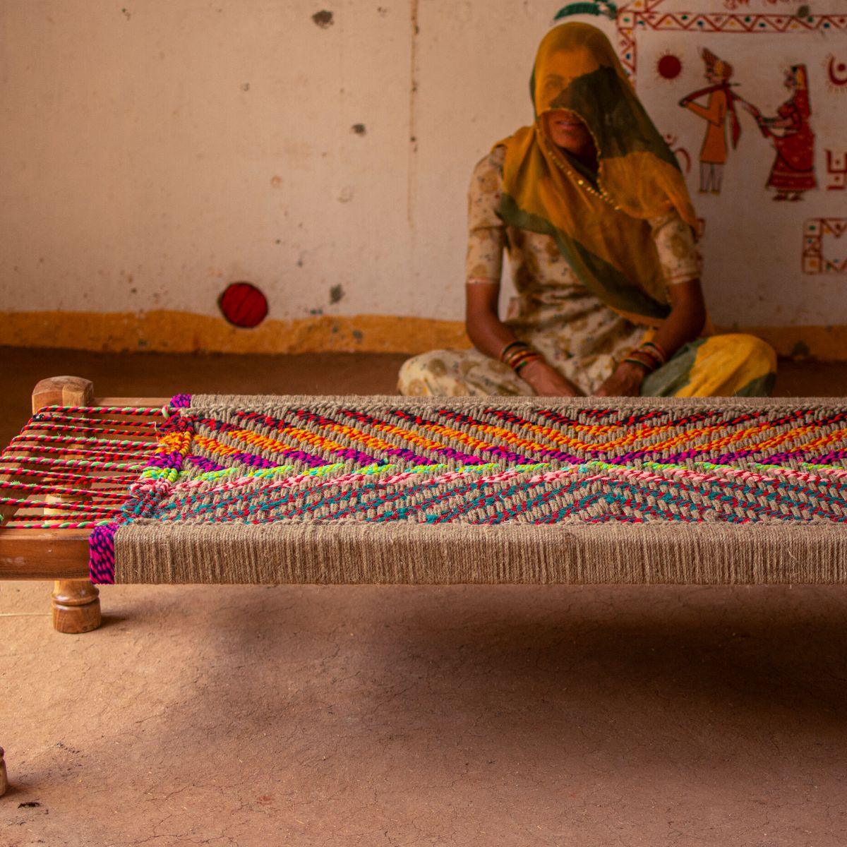 Amaltas Jute & Textile Charpai