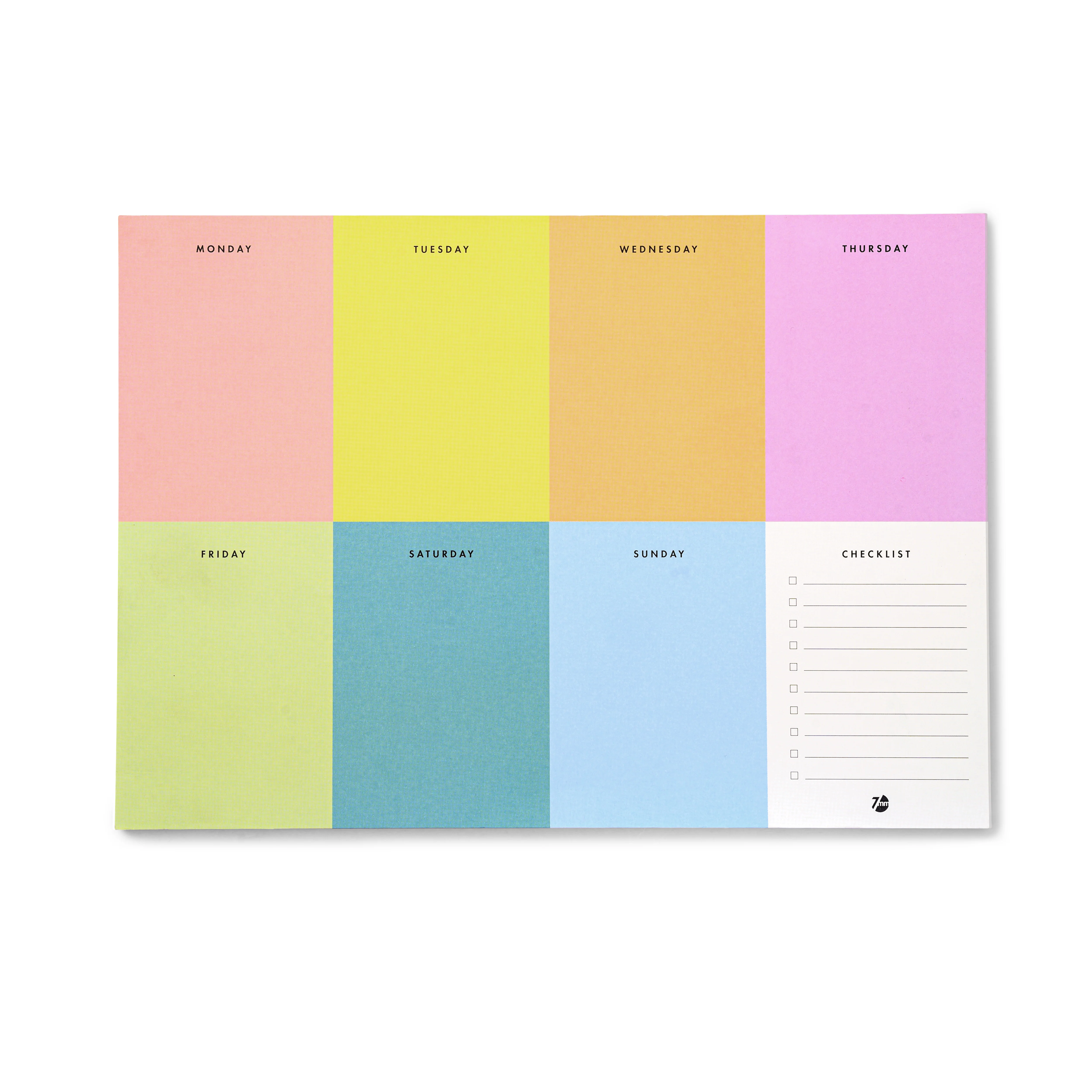 Weekly Colorblock Deskpad