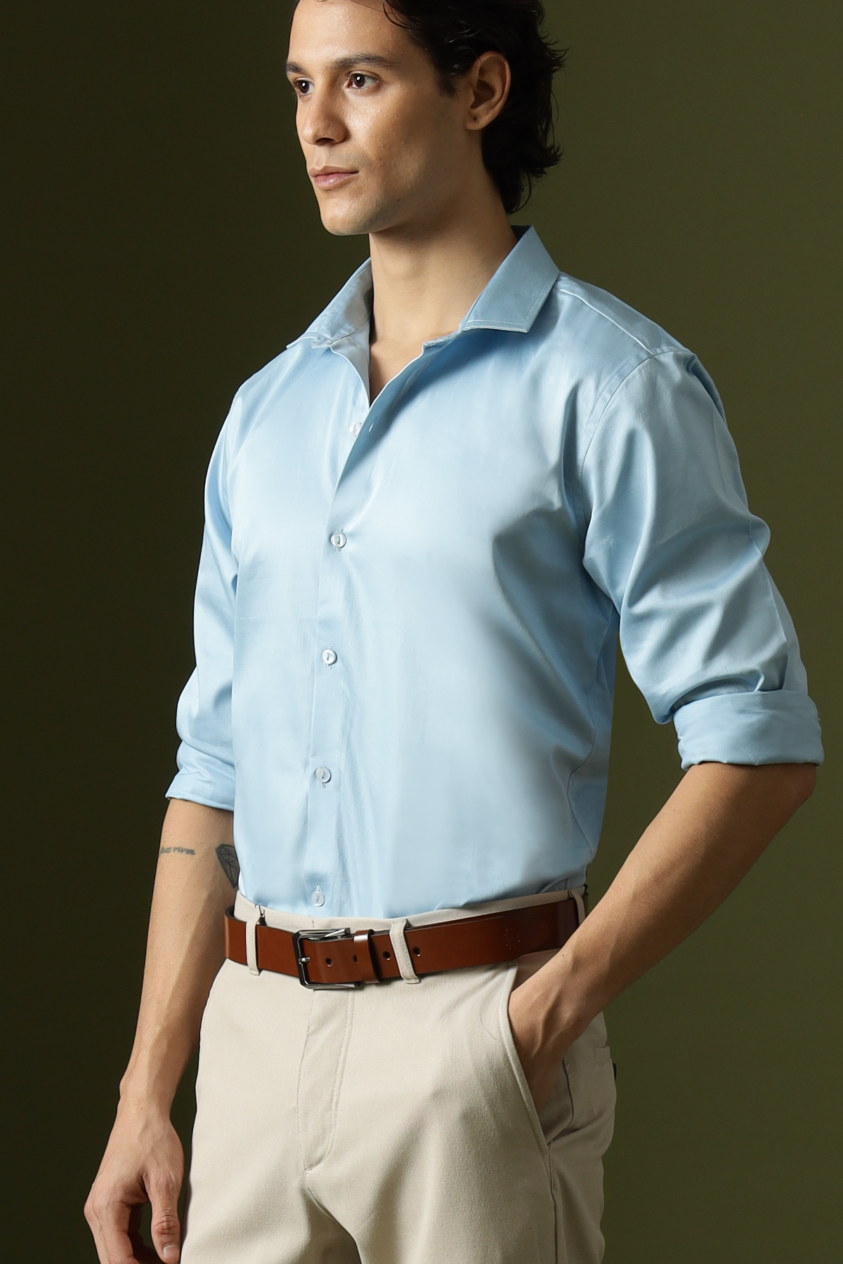 Signature Shirt - Italien Blue