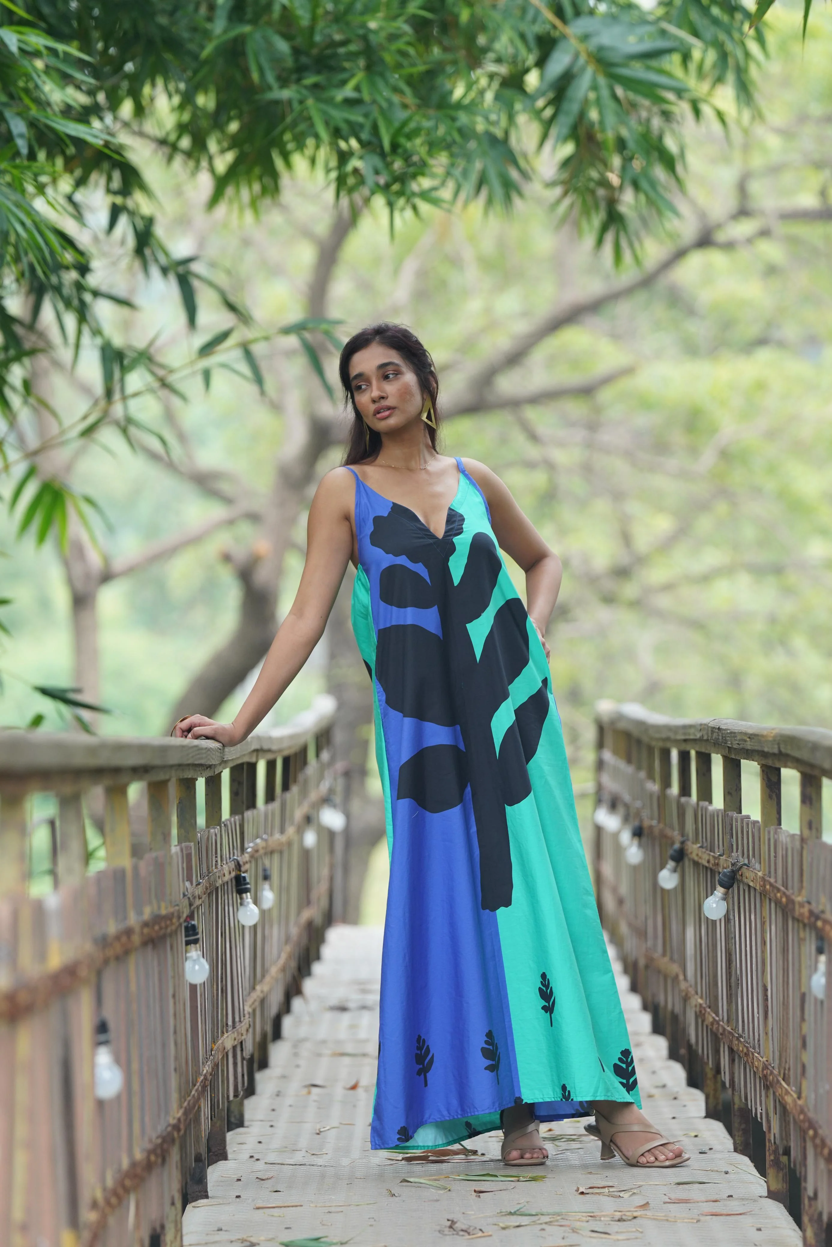 Black rose (Slip Long Dress)