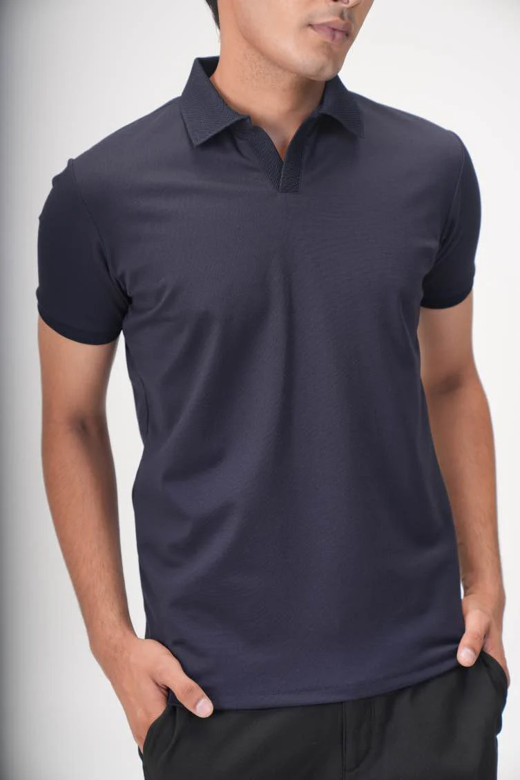 Wing Polo - Heavy Dobby Johnny Collar Polo