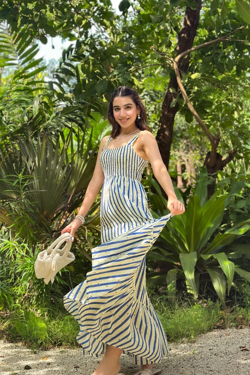 Muskaan Makol in Elsa Maxi Dress