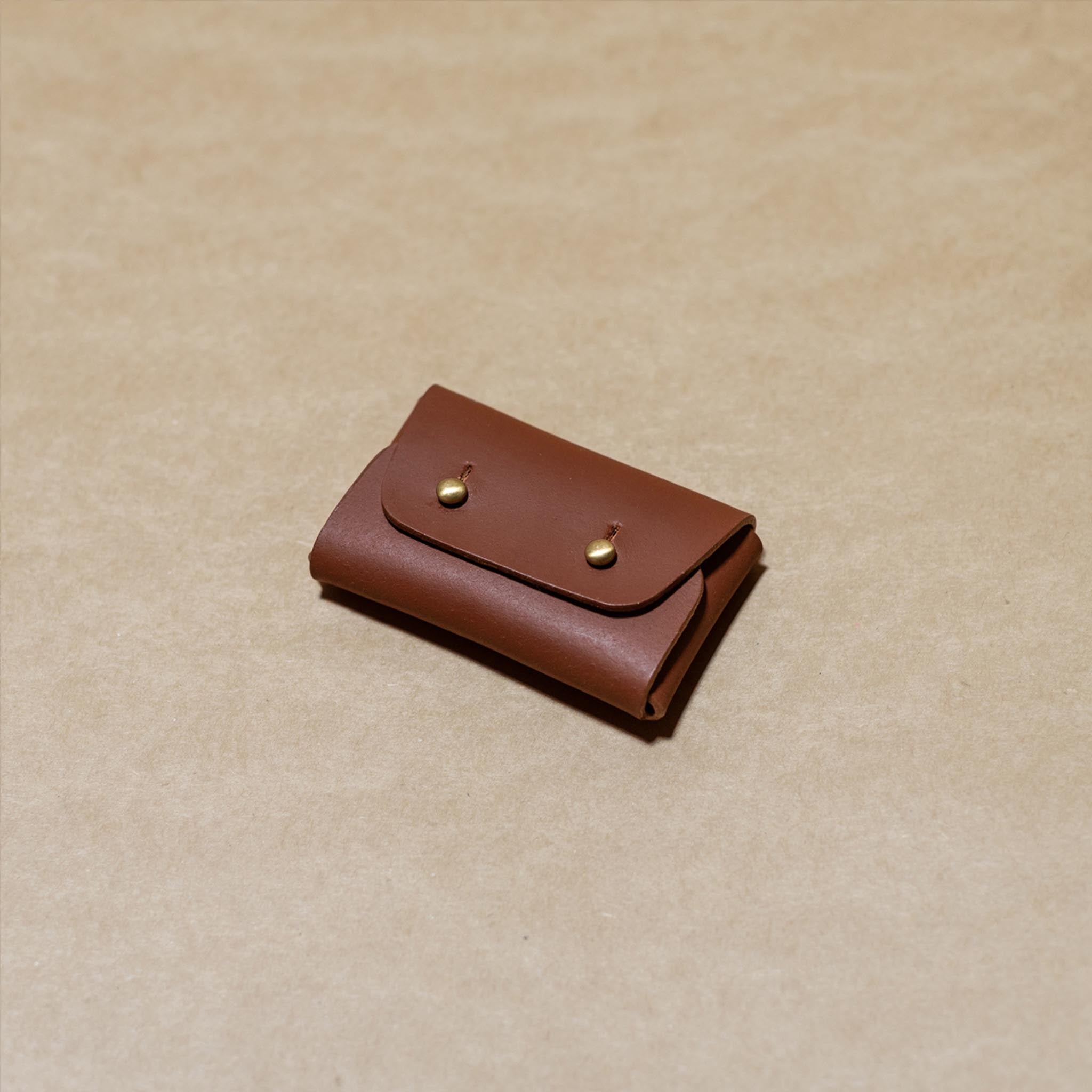 Block Cardholder - Tan