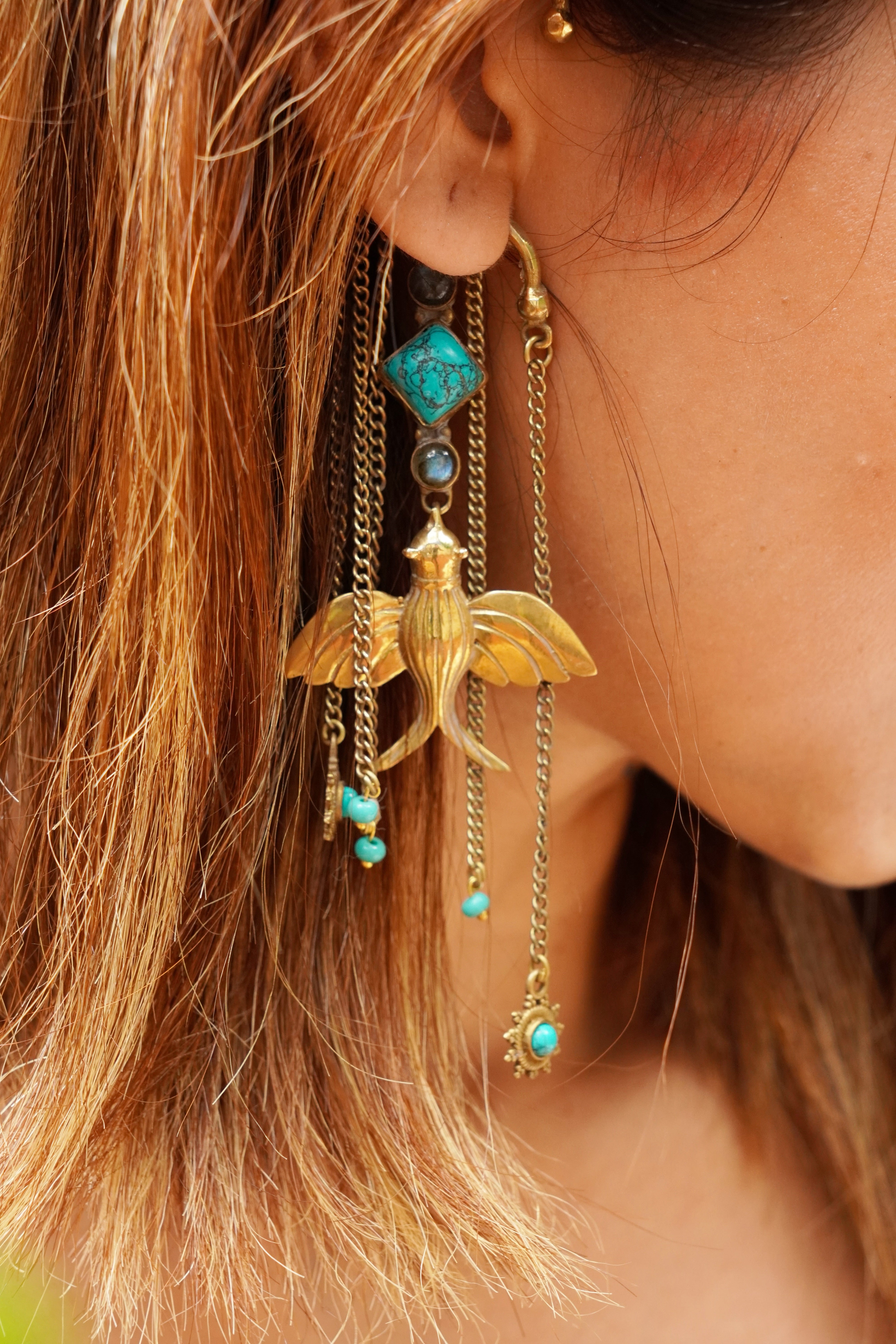 Neel pankh - Single ear cuff.