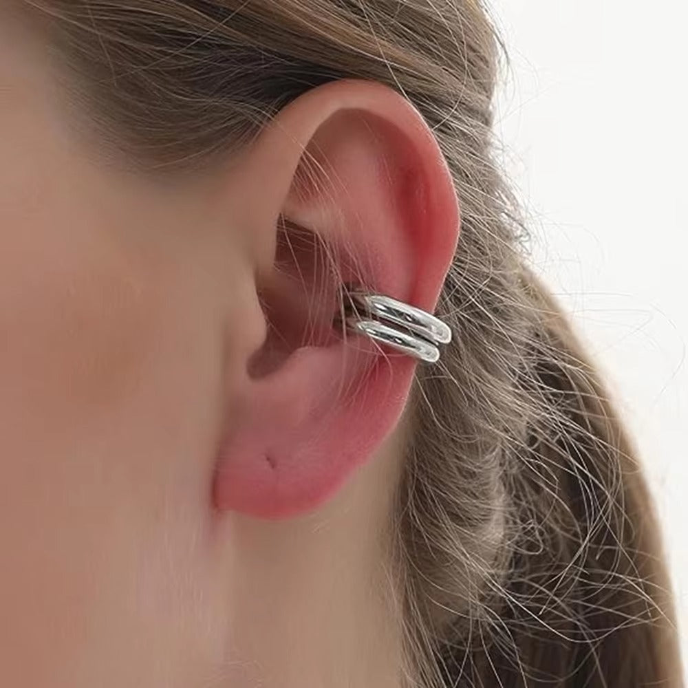 Double Hoop Ear Cuff