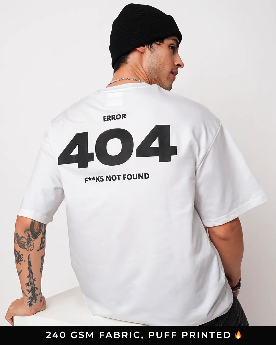 Error 404 - Oversized T-shirt