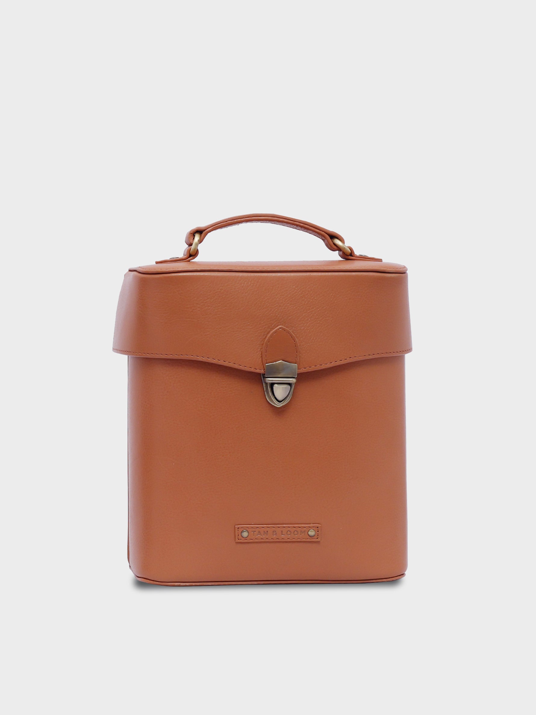Letter Box Backpack (Dusty Peach)