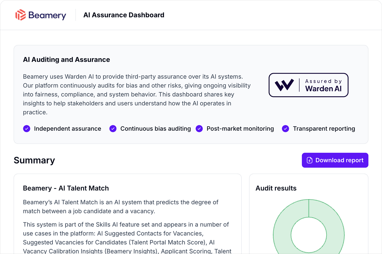 Warden AI Dashboard