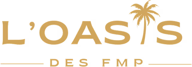 Logo de L’Oasis des FMP, espace dédié aux femmes musulmanes.