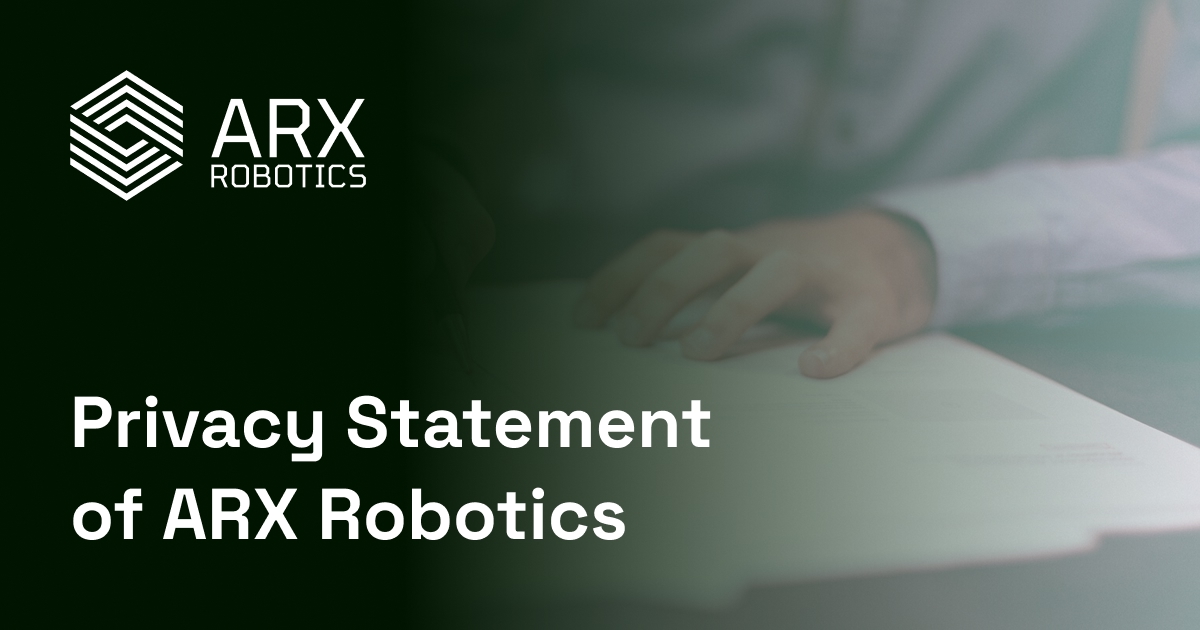 ARX Robotics - Privacy