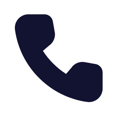 Piktogramm: blaues Telefonsymbol