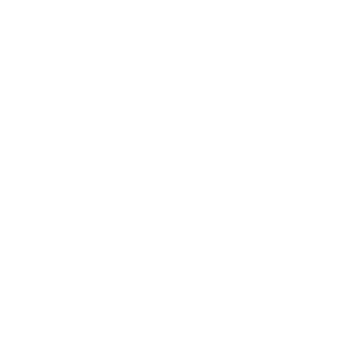 Weißes Facebook-Logo auf schwarzem Hintergrund.