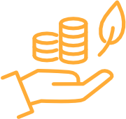 Icon geringe Kosten