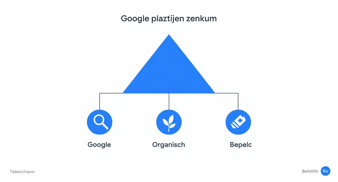 Infographic about google platzierung