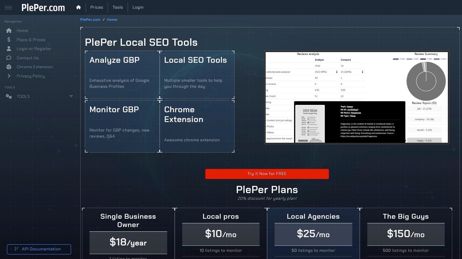 PlePer – Local SEO Tools