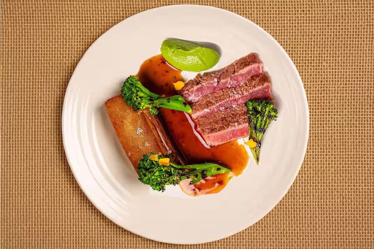 Food on plate