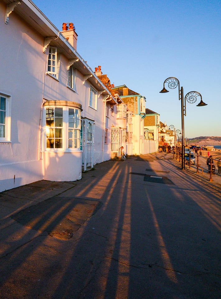 Lyme Regis street uk devon dorset