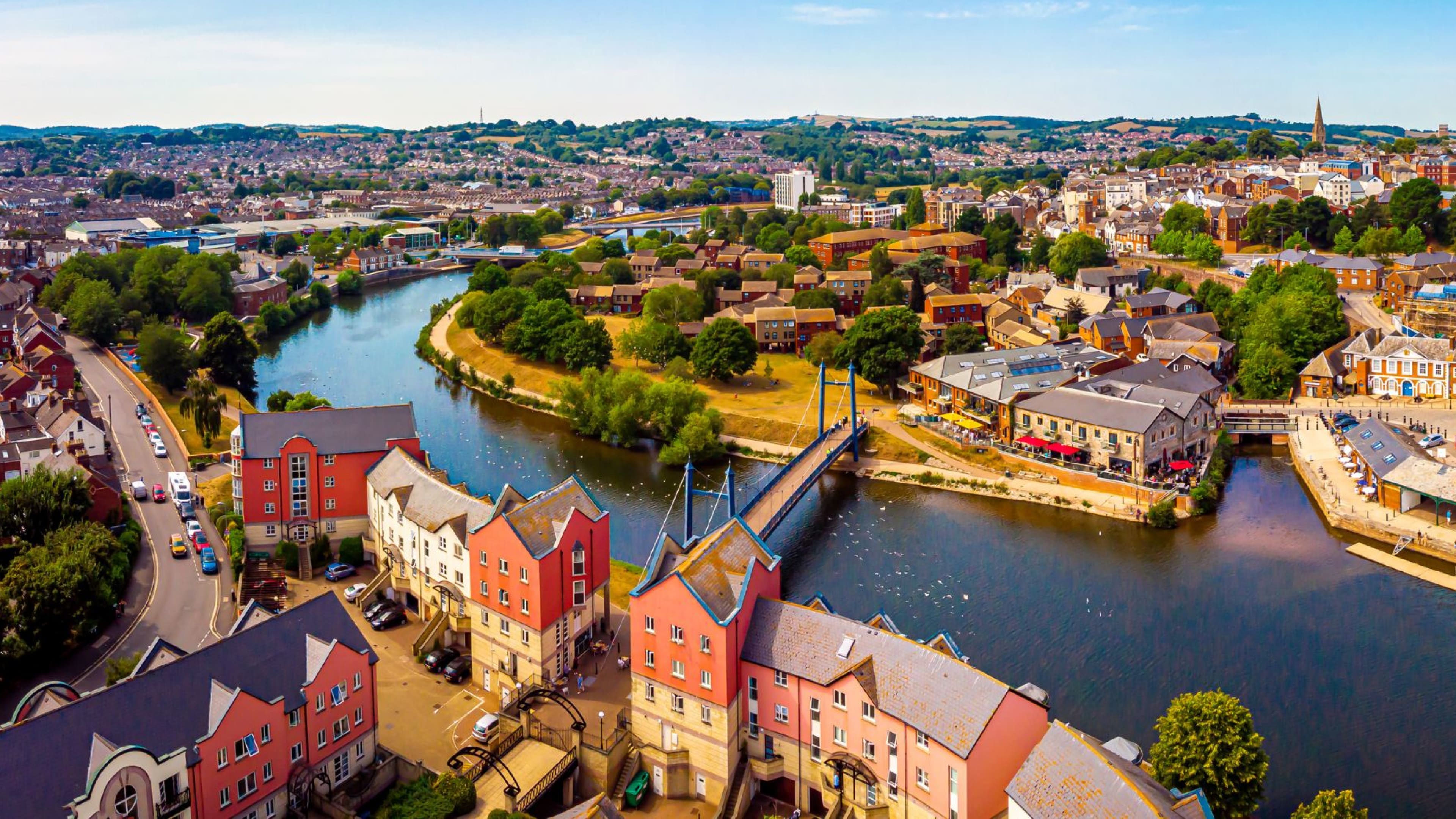 photo of Exeter city river key