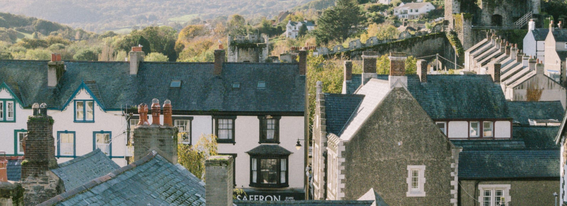 english houses in a row