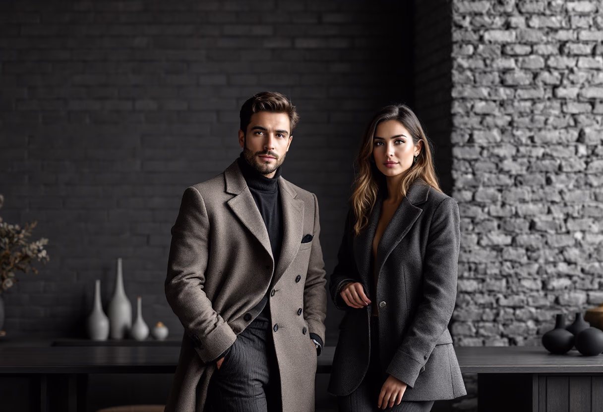 image of founders in front of the store