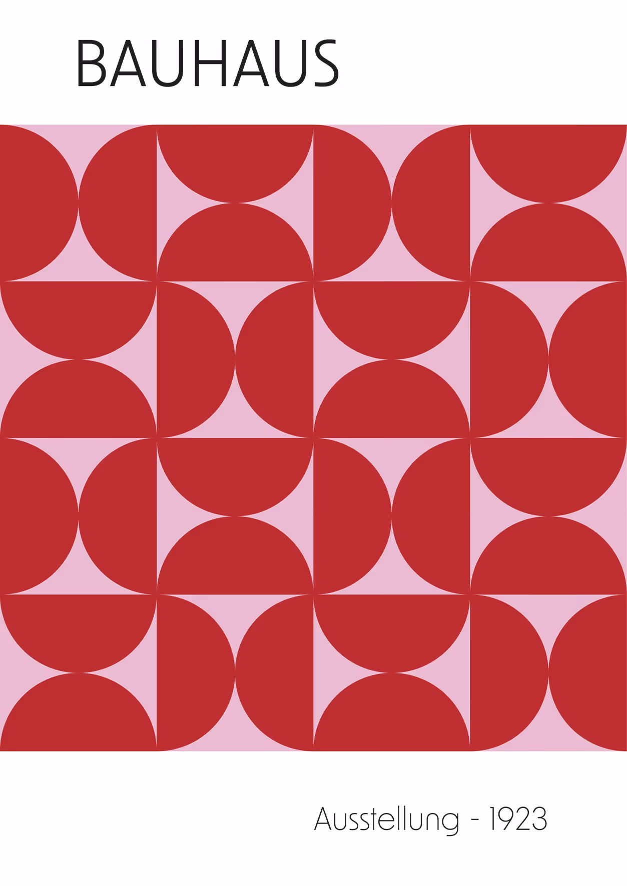 Illustrator drawing of Bauhaus Shapes