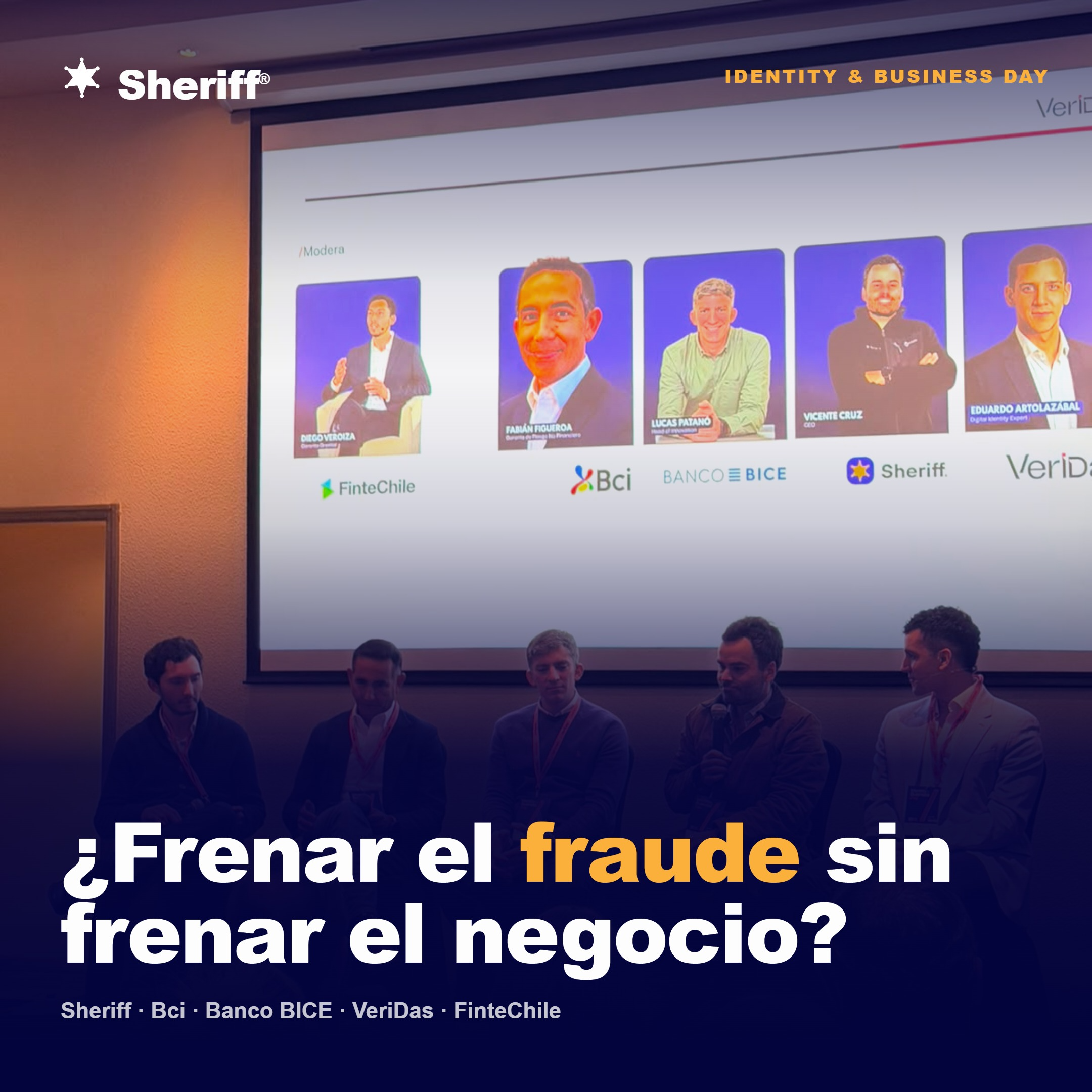 Portada del artículo sobre cómo frenar el fraude sin frenar el negocio — The Sheriff.