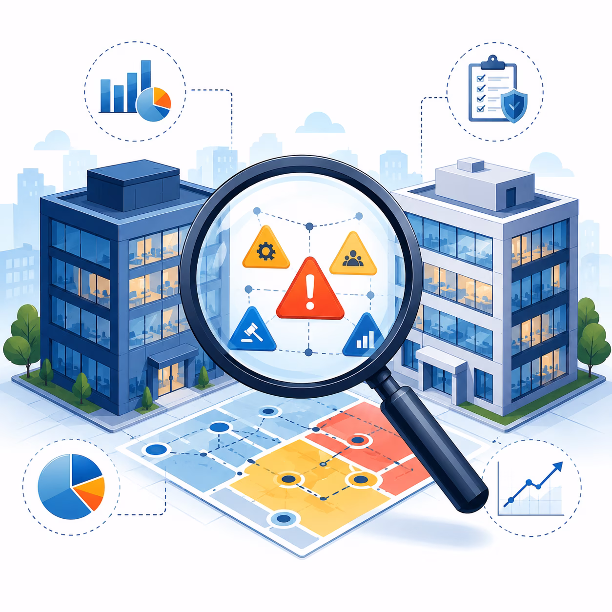 Imagen de portada del artículo de The Sheriff: Mapa de riesgos de una empresa: guía completa para identificar y gestionar riesgos.