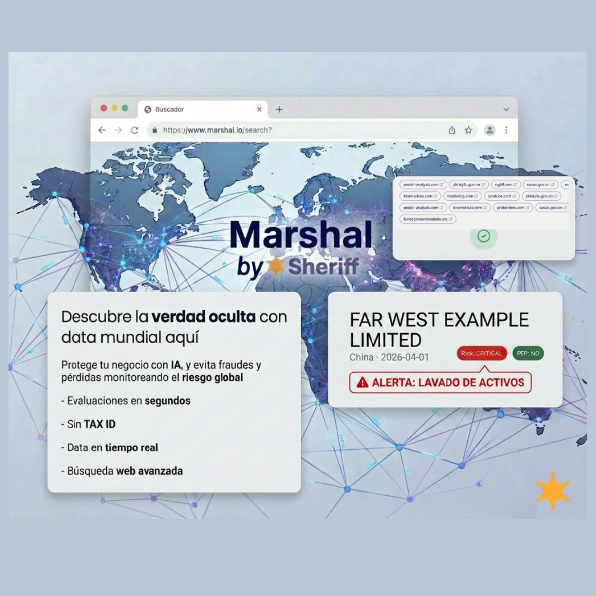 Portada del blog de The Sheriff sobre cómo prevenir el fraude internacional mediante la debida diligencia.