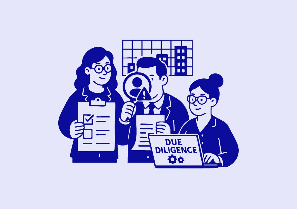 Ilustración del caso de éxito de GRC Consultores: automatizar el 100% de la debida diligencia con Sheriff.