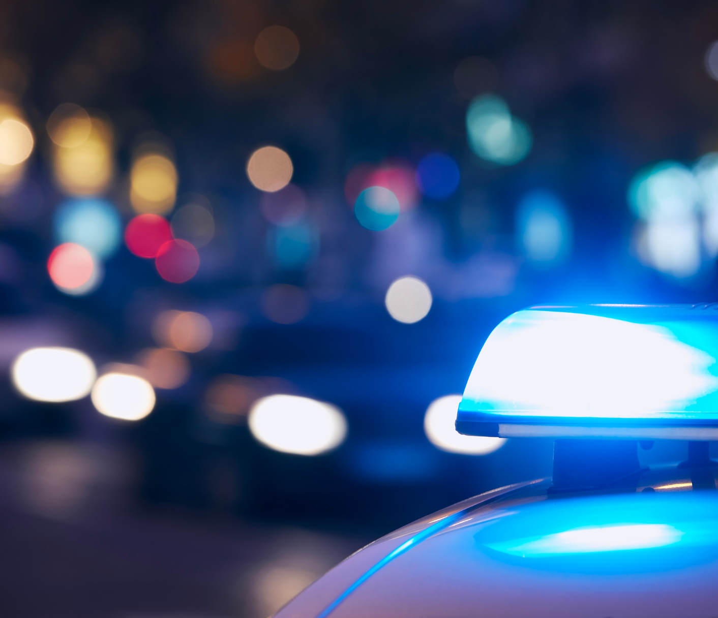 An image of lights on top of a police car
