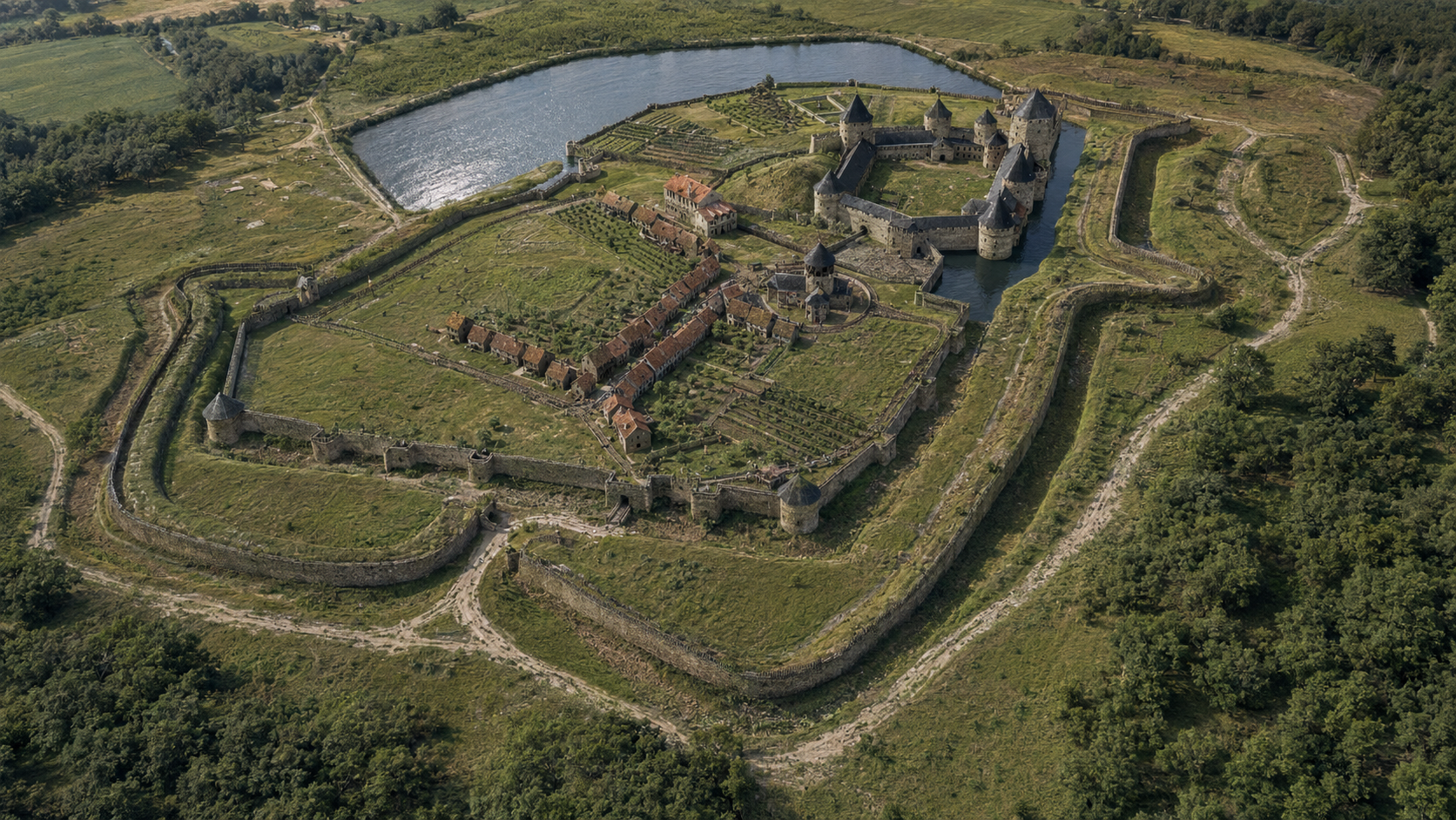 Vestiges du château de La Garnache