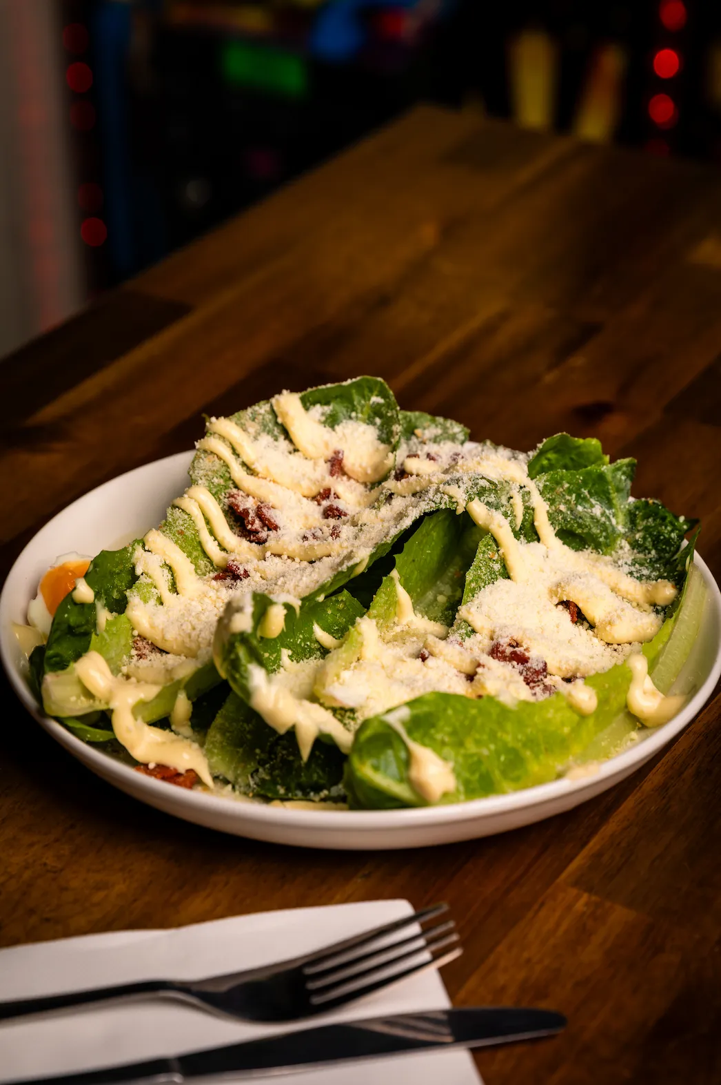 Leadbeater Hotel fresh salad dish Richmond restaurant