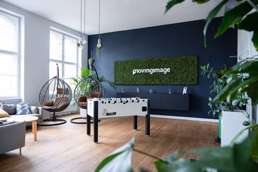The moving image lounge room