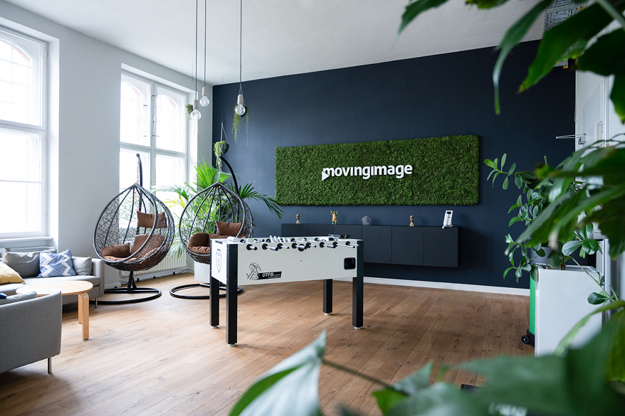 The moving image lounge room