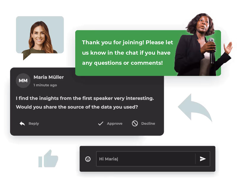 Encouraging active participation in meetings