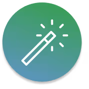 icon magic wand
