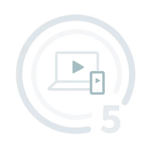 icon step 5 of the livestream production process
