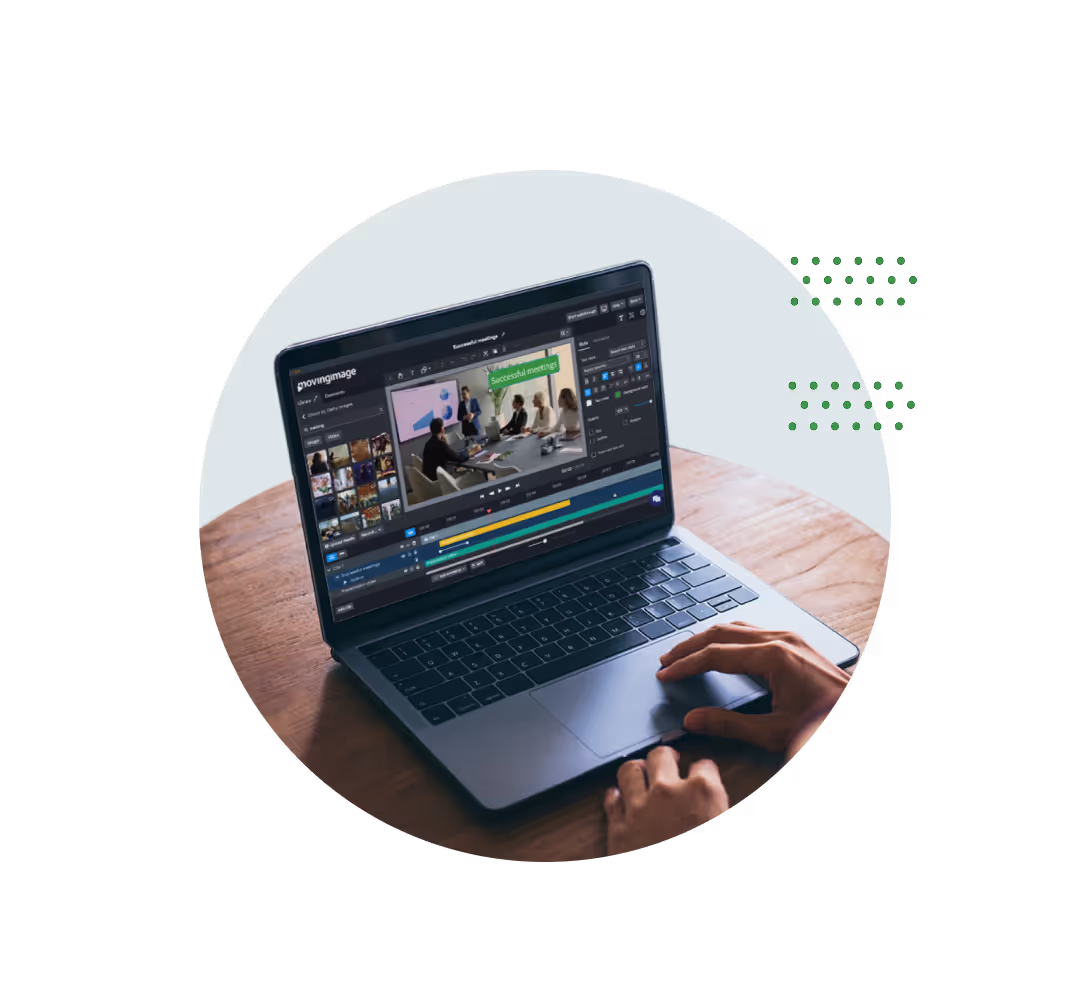 Creation of a video in VideoCreator Pro