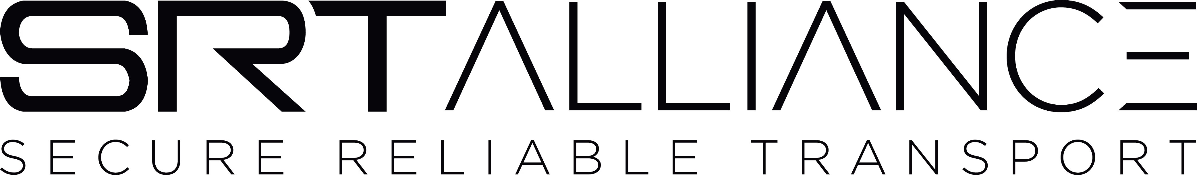 Logo SRT Alliance Logo with the text SRT ALLIANCE and the phrase SECURE RELIABLE TRANSPORT below it.