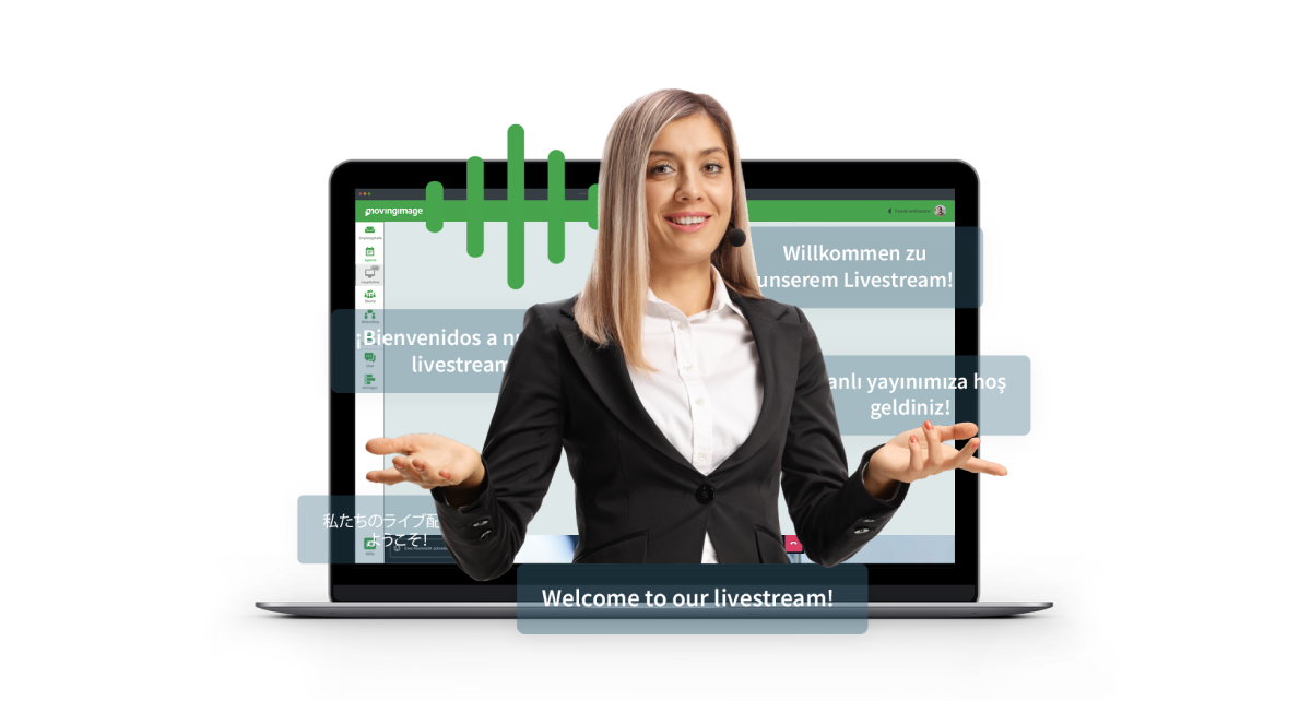 LiveStreamPro Live-Untertitel mit movingimage